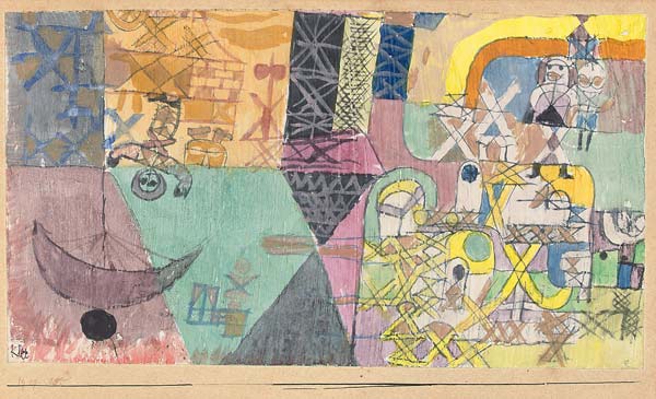 Asiatische Gaukler à Paul Klee