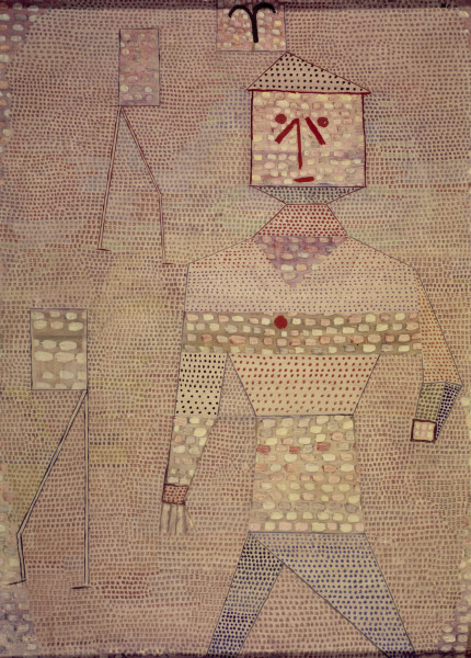 Barbarenfeldherr, 1932. à Paul Klee
