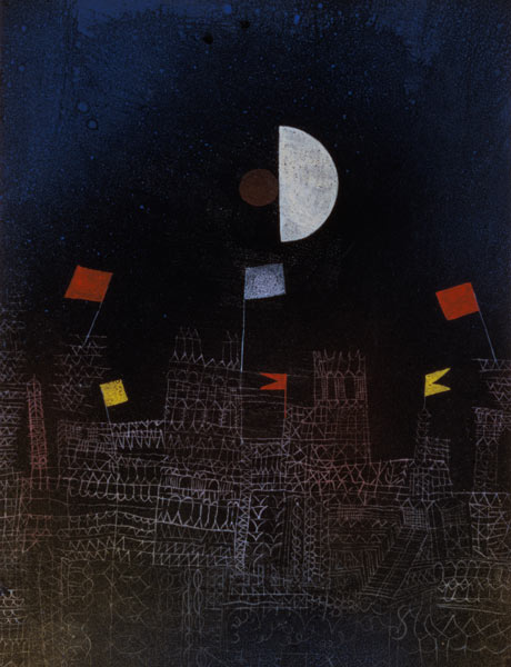 Beflaggte ville à Paul Klee