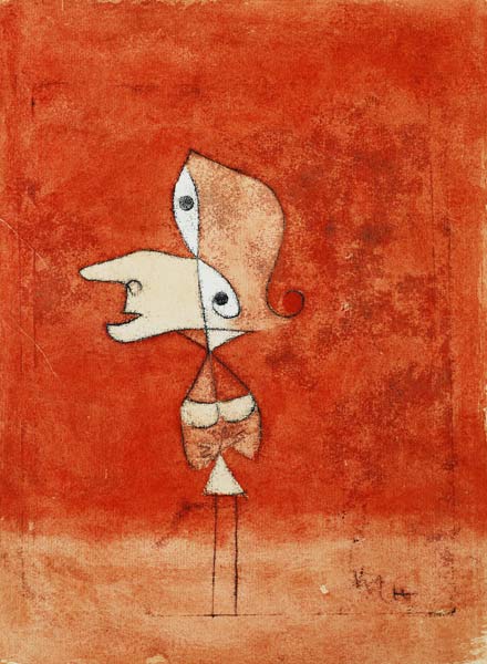 Bildnis Brigitte (Ganze Figur) à Paul Klee