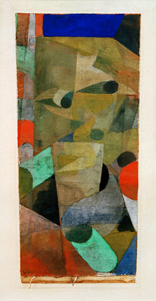 Blick des Daemons, 1917, 1. à Paul Klee