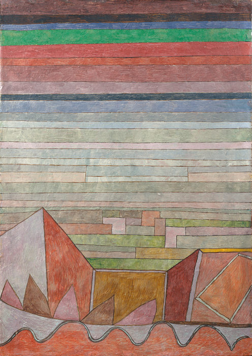 View into the Fertile Country à Paul Klee