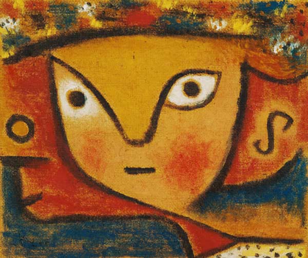 Fille de fleurs à Paul Klee