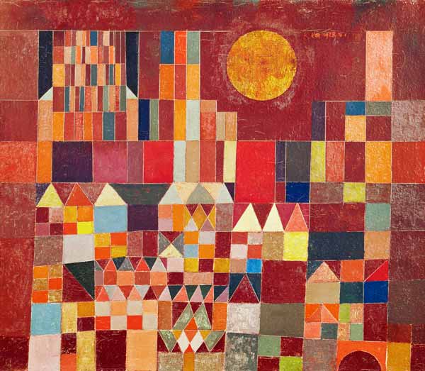 Château et soleil à Paul Klee