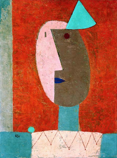 Clown, 1929, 133 (D 3). à Paul Klee