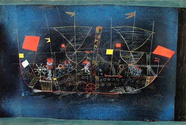 Le navire d'aventurier à Paul Klee