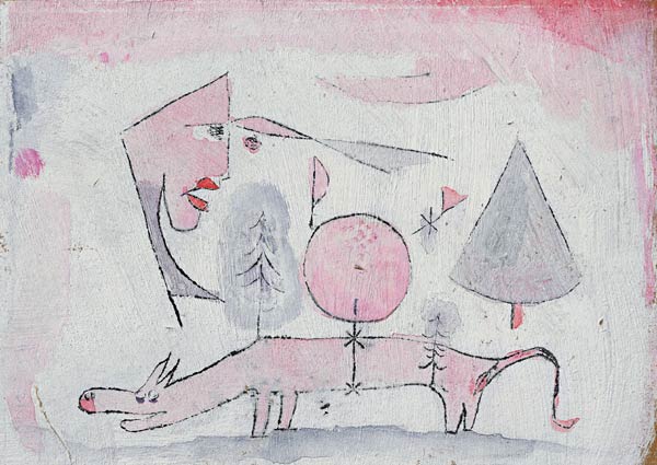 The shameless animal à Paul Klee