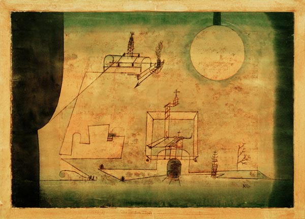 Das Tor zum Hades, 1921, 29. à Paul Klee