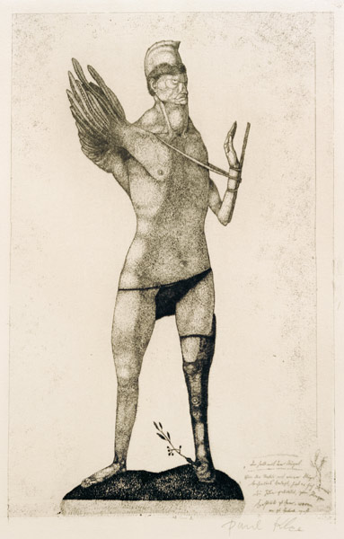Der Held mit dem Fluegel, 1905, 38. à Paul Klee