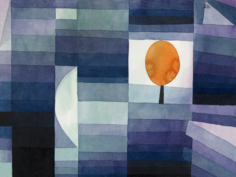 The Harbinger of Autumn 1922 à Paul Klee
