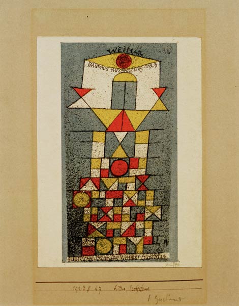 Die erhabene Seite, à Paul Klee