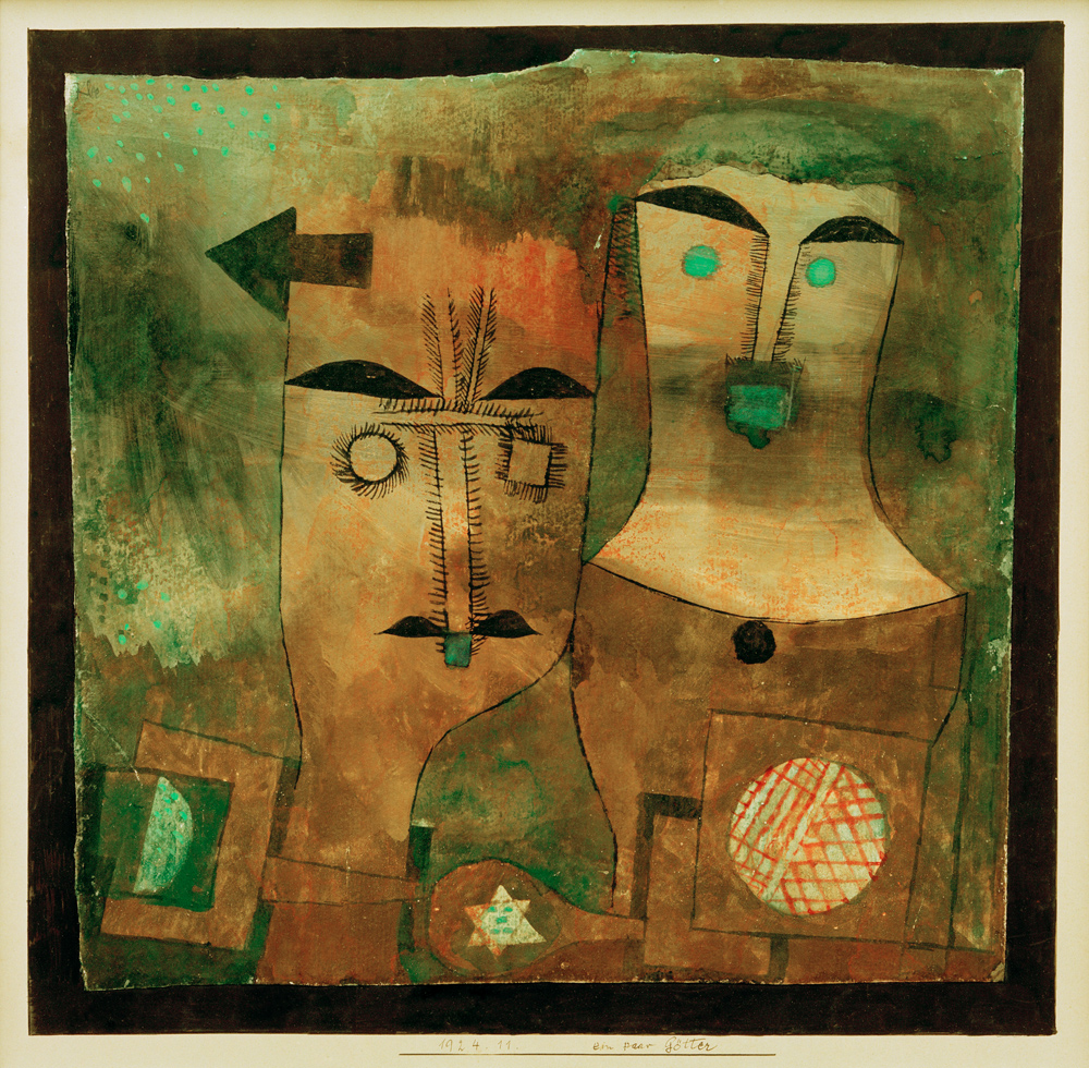 Une paire de dieux à Paul Klee