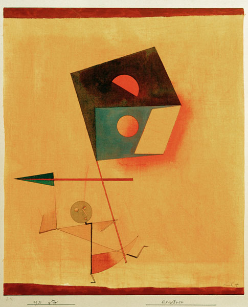 Eroberer, 1930, 129 (W 10). à Paul Klee