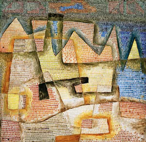 Felsige Kueste, 1931, 227. à Paul Klee
