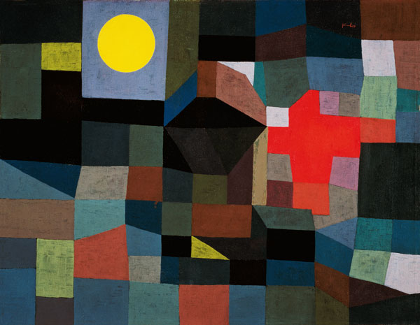 Fire at Full Moon à Paul Klee