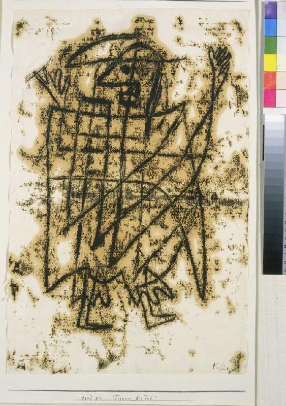 Figurine le décès. à Paul Klee