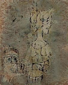 mange de la main (deuxième version) à Paul Klee