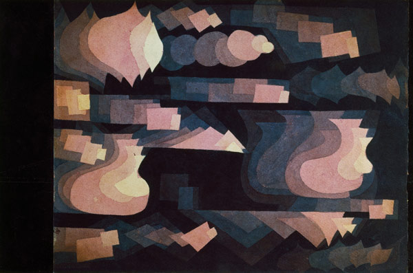 Fuge in Rot, 1921. à Paul Klee