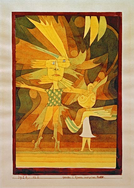 Genien (Figuren aus einem Ballett), à Paul Klee