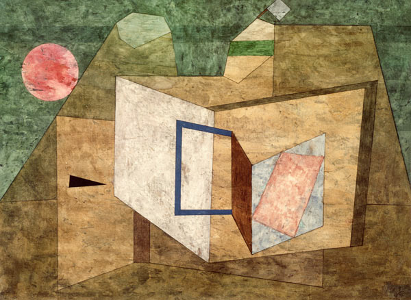 Geoeffnet, 1933. à Paul Klee