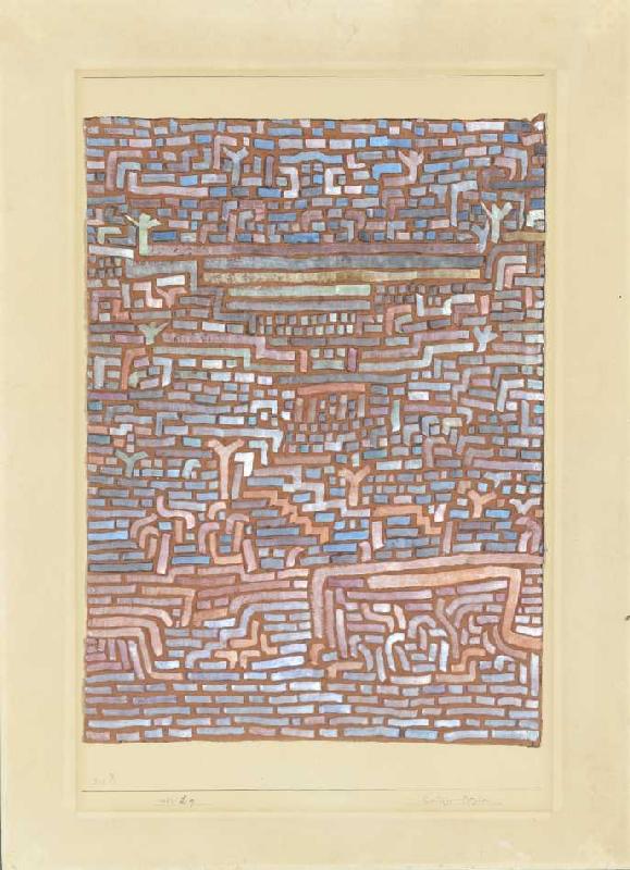 Heiliger Bezirk à Paul Klee