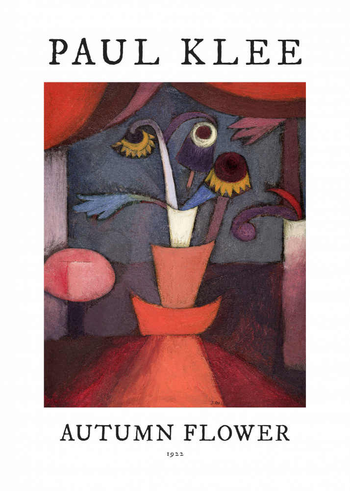 Autumn Flower 1922 à Paul Klee