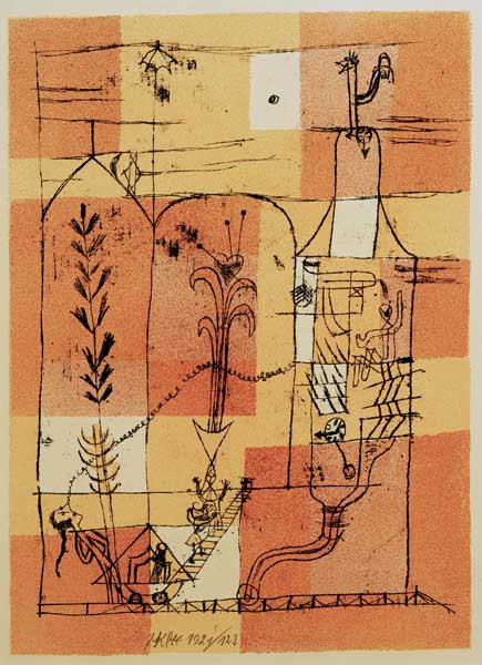 Hoffmanneske Scene, 1921, 123. à Paul Klee