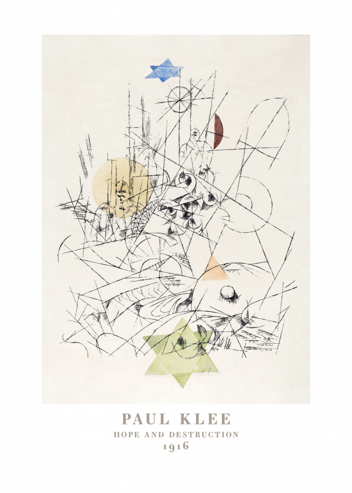 Hope and Destruction 1916 à Paul Klee