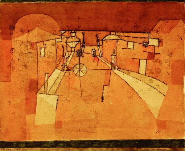 Strasse im Lager, 1923, 146. à Paul Klee