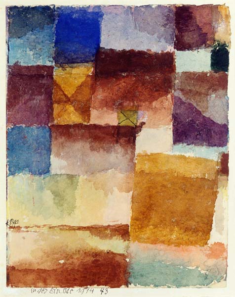 In der Einoede, 1914.43. (Kamel in der à Paul Klee