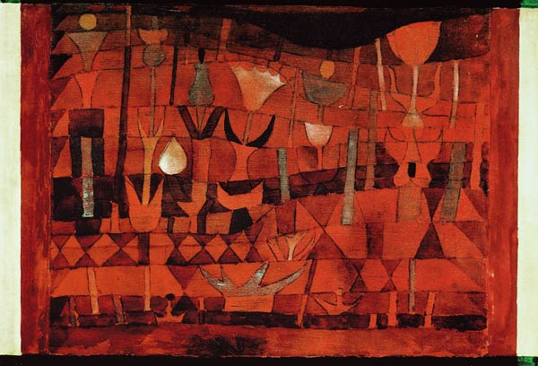 Indischer Blumengarten, 1922. à Paul Klee