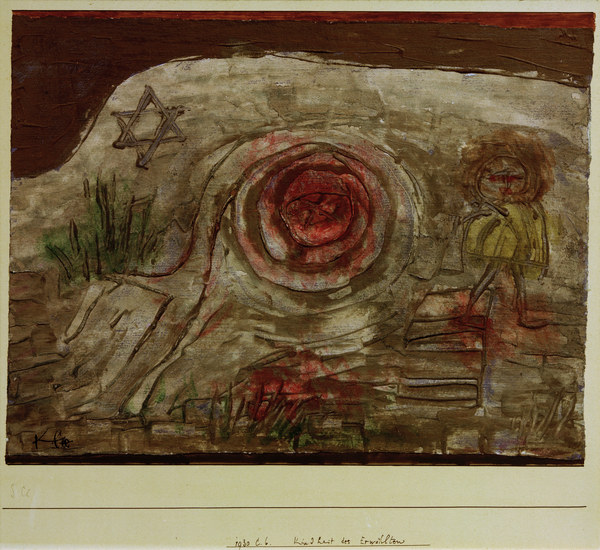 Kindheit des Erwaehlten, 1930, (C 6). à Paul Klee