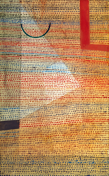 Hémi-cycle à angulaire. à Paul Klee