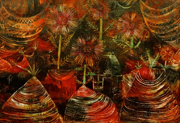 Das Fest der Astern, 1921, 206. à Paul Klee