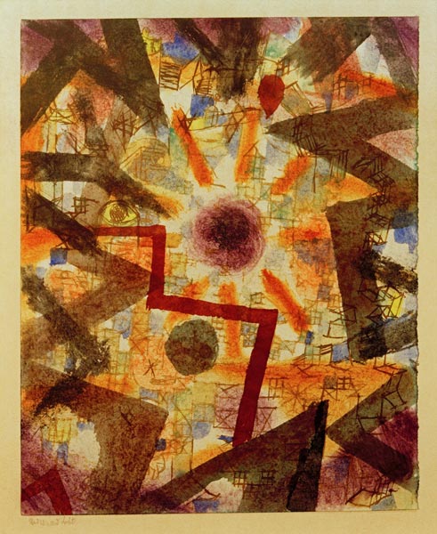 Und es ward Licht, 1918, 163. à Paul Klee
