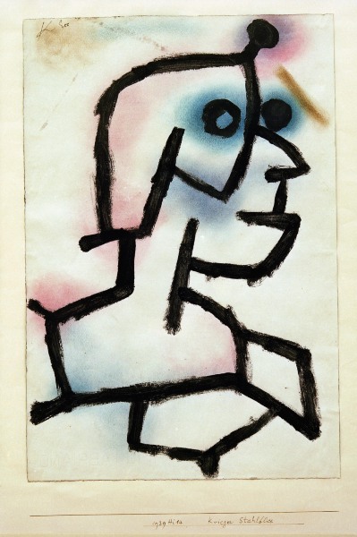 Krieger Stahlblick, 1939. à Paul Klee