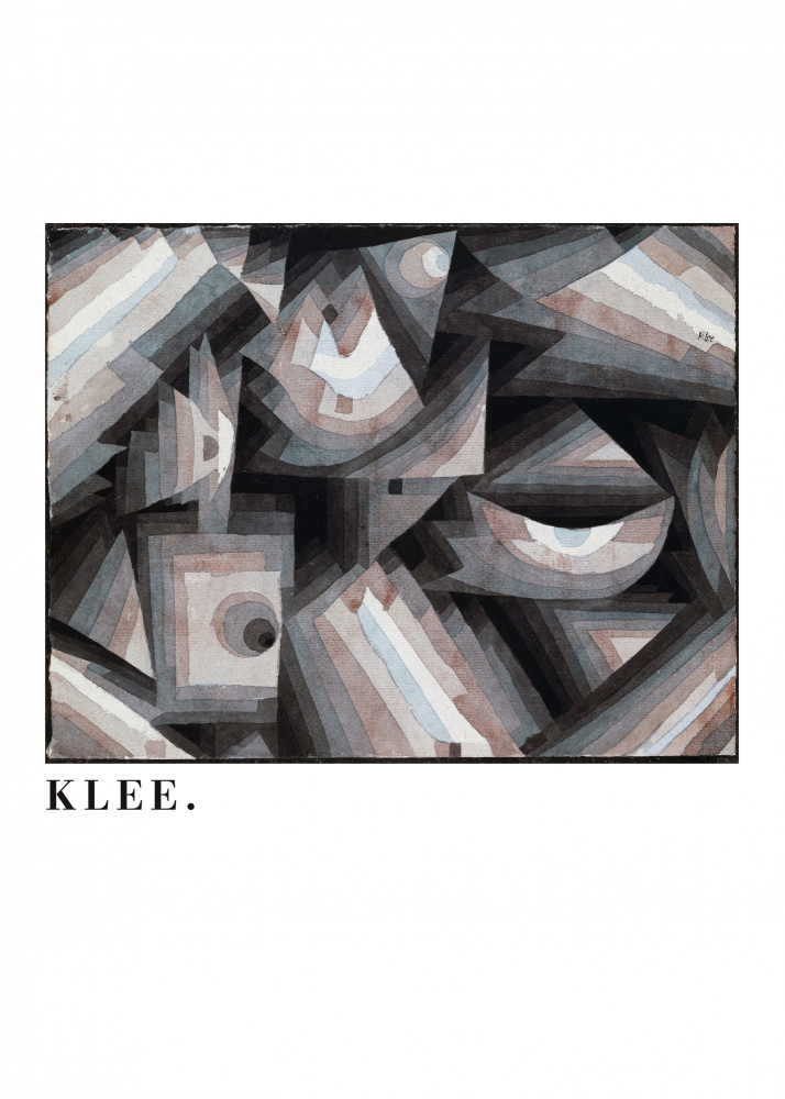 Crystal gradation 1921 à Paul Klee