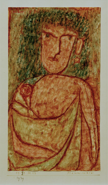Mann-weib (aus einem verschollenen à Paul Klee