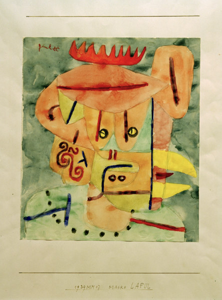 Maske LAPUL, à Paul Klee