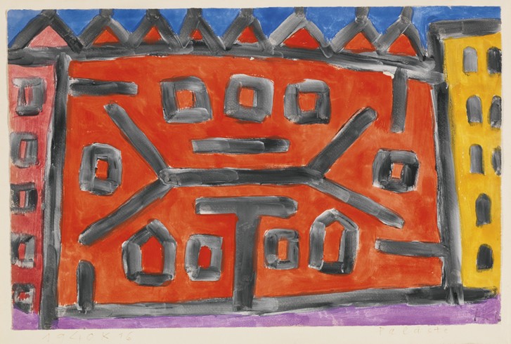 Paläste (Palaces) à Paul Klee