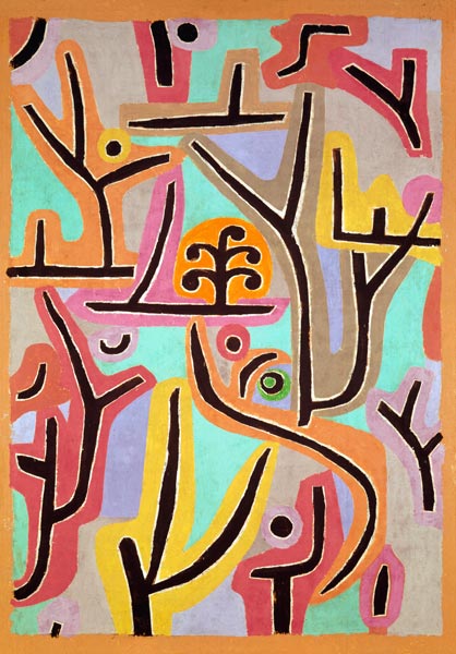Park bei Lu, 1938. à Paul Klee