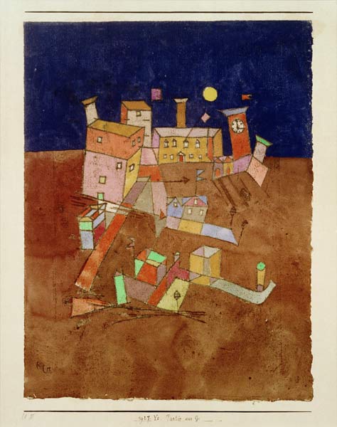 Partie aus G., 1927.245 (Y 5) à Paul Klee