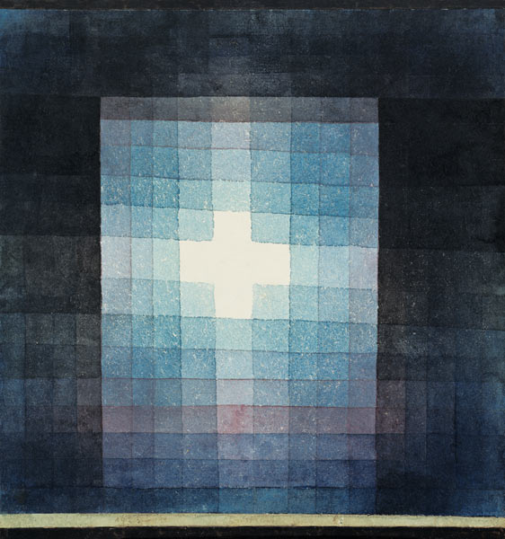 Tombe chrétienne - image de croix. à Paul Klee