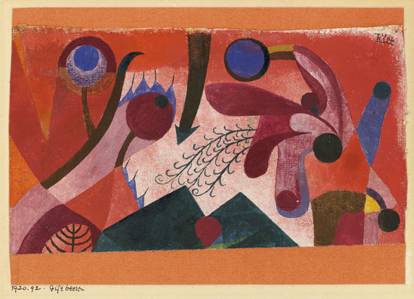 Poisonous Berries à Paul Klee