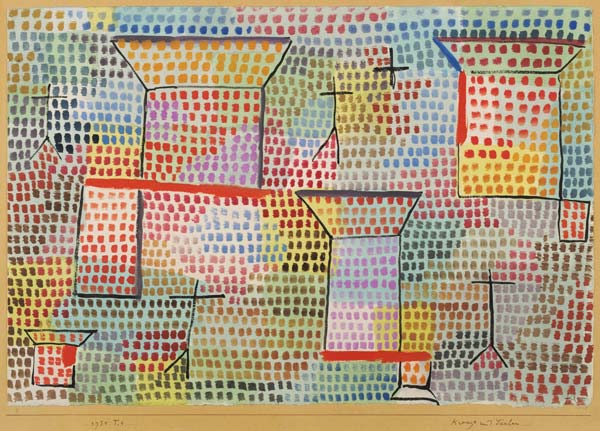 Croix et colonnes à Paul Klee