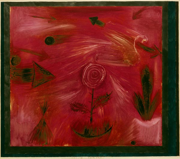 Rosenwind, 1922, 39. à Paul Klee