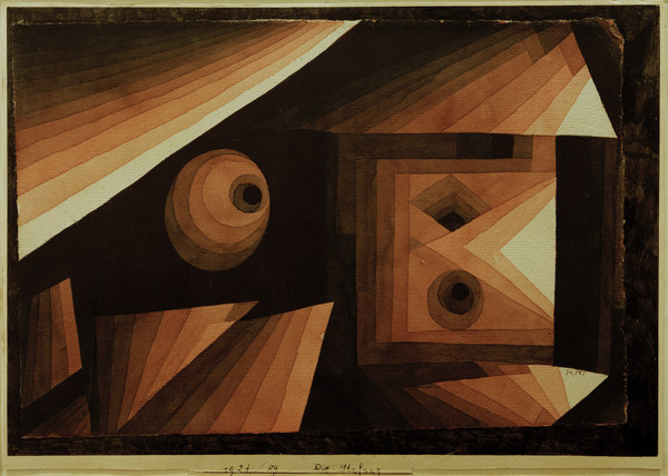 Rot-Stufung, 1921.89. à Paul Klee