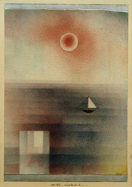 Ruhige See bei Z..., 1925.221 (Wj) à Paul Klee