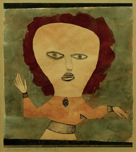 Schauspieler als Frau, 1923. 49. à Paul Klee