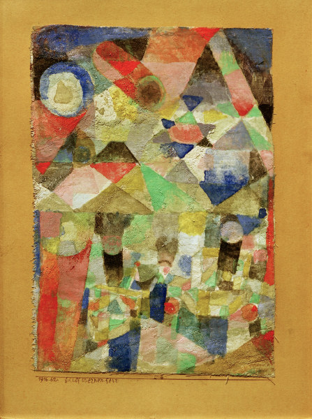 Schiffsternenfest, à Paul Klee